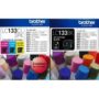 4 BROTHER LC-133 INK CARTRIDGES