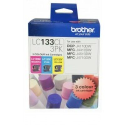 BROTHER LC-133 3-COLOUR VALUE PACK