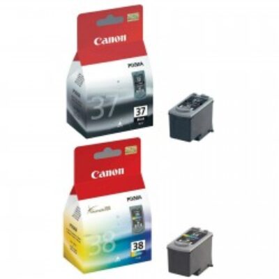 CANON PG-37 + CL-38 INK CARTRIDGES