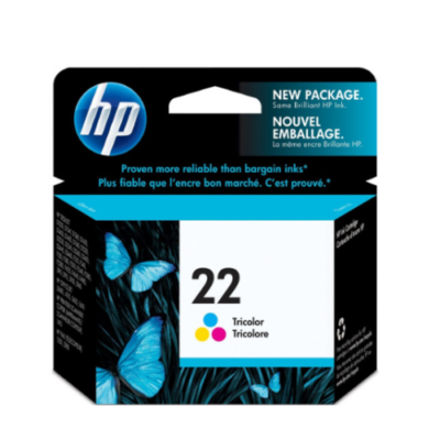 HP 22 Genuine Colour Inkjet Cartridge – 170 Pages