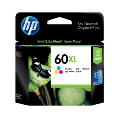 HP 60XL Genuine Tri Colour Inkjet Cartridge – 440 Pages