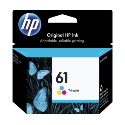 HP 61 Genuine Colour Inkjet Cartridge – 165 Pages
