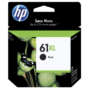 HP 61XL Genuine Black High Yield Inkjet Cartridge – 480 Pages