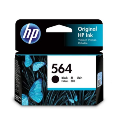 HP 564 Genuine Black Inkjet Cartridge – 250 Pages