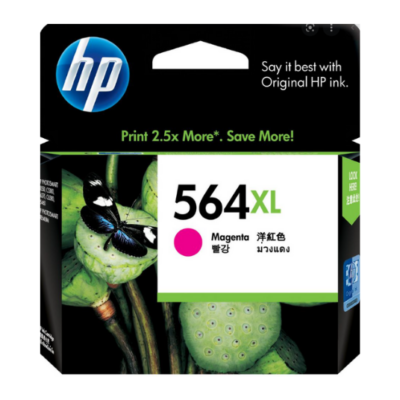 HP 564XL Genuine Magenta High Yield Inkjet Cartridge – 750 Pages