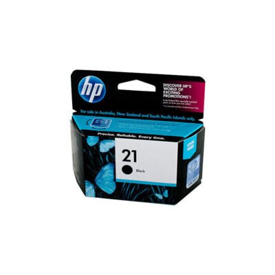 HP 21 Genuine Black Inkjet Cartridge – 185 Pages