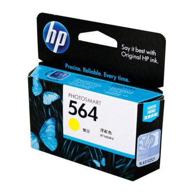 HP 564 Genuine Yellow Inkjet Cartridge – 300 Pages