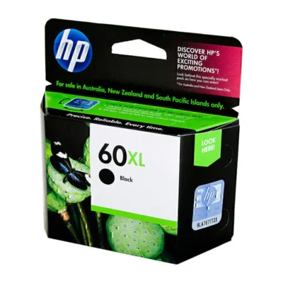 HP 60XL Genuine Black Inkjet Cartridge – 600 Pages