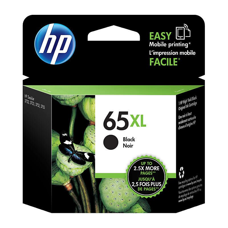 HP 65XL GENUINE BLACK INK CARTRIDGE | Fast Shipping Australia | INKCART EXPRESS
