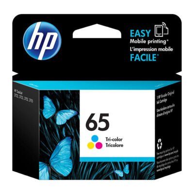 HP 65 GENUINE TRI COLOUR INK CARTRIDGE | Fast Shipping Australia | INKCART EXPRESS