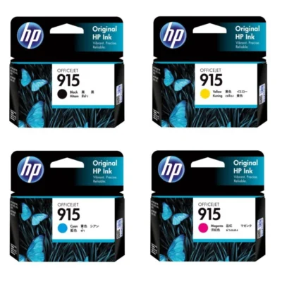 4 Pack HP 915 Genuine Inkjet Cartridge [1BK,1C,1M,1Y]