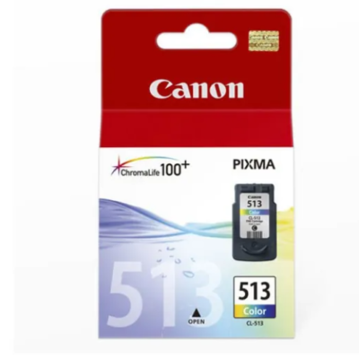 Canon CL-513 Colour High Yield Genuine InkJet Cartridge – 349 pages