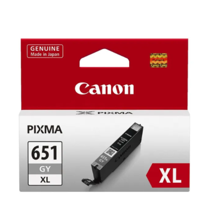 Canon CLI-651XLG Genuine Grey High Yield Inkjet Cartridge