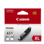 Canon CLI-651XLG Genuine Grey High Yield Inkjet Cartridge