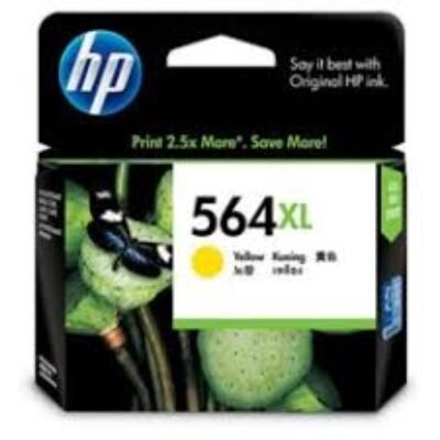 HP 564XL Genuine Yellow High Yield Inkjet Cartridge – 750 Pages