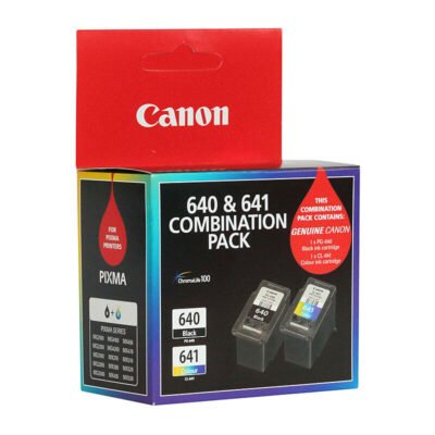 CANON PG-640+CL-641 GENUINE TWIN PACK [1BK, 1CL] INK CARTRIDGE | Fast Shipping Australia | INKCART EXPRESS