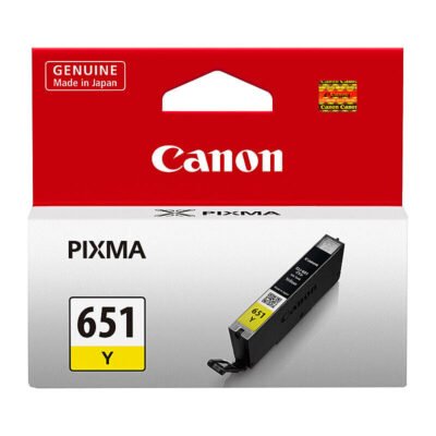 CANON CLI-651 GENUINE YELLOW INK CARTRIDGE | Fast Shipping Australia | INKCART EXPRESS