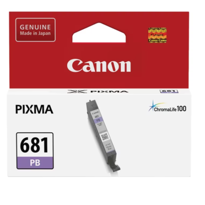 Canon CLI-681PB Genuine (Photo Blue) Inkjet Cartridge – 250 pages