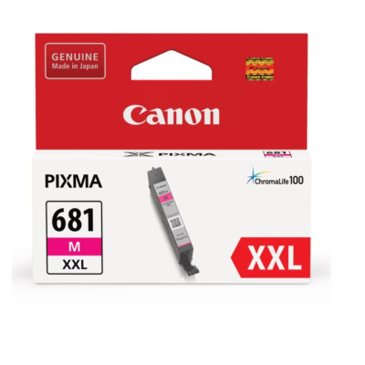 Canon CLI-681XXLM Extra High Yield Genuine Magenta Inkjet Cartridge – 760 pages