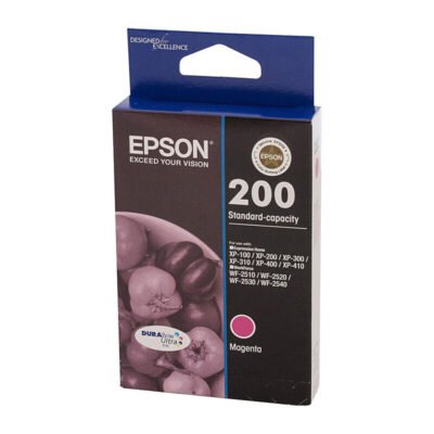 Epson 200 Genuine Magenta Inkjet Cartridge – 165 pages