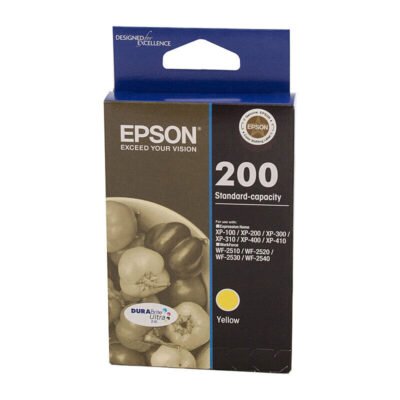 Epson 200 Genuine Yellow Inkjet Cartridge – 165 pages