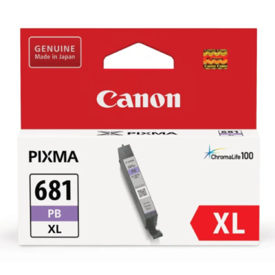 Canon CLI-681XLPB High Yield Genuine (Photo Blue) Inkjet Cartridge – 515 pages