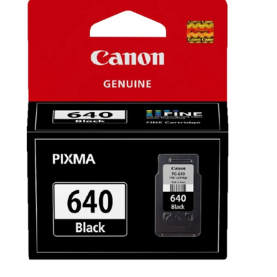 Canon PG-640 Genuine Black Ink Cartridge – 180 pages