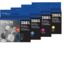 4 Pack Epson 288XL Genuine High Yield Inkjet Cartridges Combo [1BK,1C,1M,1Y]