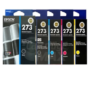 5-Pack Epson 273 Genuine Ink Combo [1BK,1PBK,1C,1M,1Y]