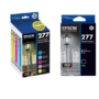 6 Pack Epson 277 Genuine Inkjet Cartridges [1BK,1C,1M,1Y,1LC,1LM]