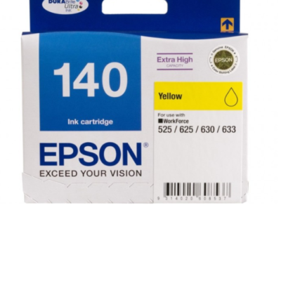 Epson 140 Genuine Yellow Extra High Yield Inkjet Cartridge – 755 pages
