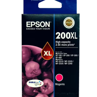 Epson 200XL Genuine Magenta High Capacity Inkjet Cartridge – 450 pages