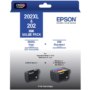 Epson 202XL High Capacity Black and Standard Colour Ink Cartridge 4 Pack