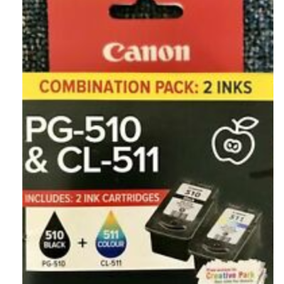 Canon PG-510 CL-511 Genuine Ink Cartridges