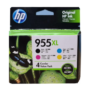 HP 955XL Genuine Value Pack Original High Capacity 4-Inks