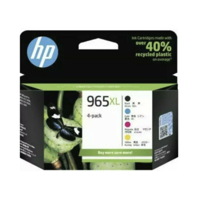 HP 965XL Genuine 4-Inks High Capacity Value Pack