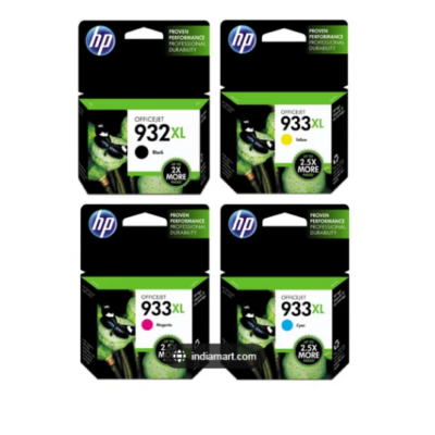 HP 932XL (BK) and 933XL (CMY) Genuine Value Pack Original 4 Inks
