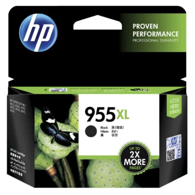 HP 955 Black Genuine Ink Cartridge