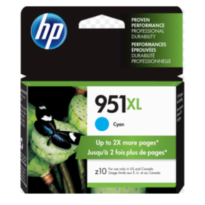 HP 951XL Cyan Genuine High Capacity Ink
