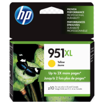 HP 951XL Yellow Genuine High Capacity Ink