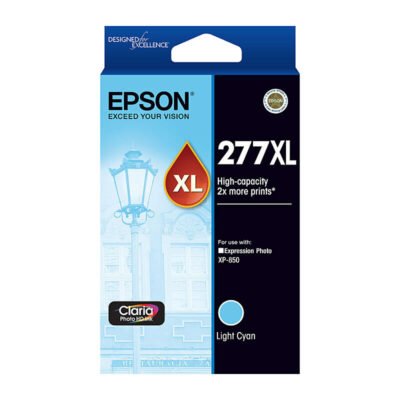 Epson 277XL Light Cyan Genuine High Capacity Ink Cartridge