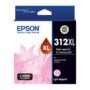 Epson 312XL  Light Magenta Genuine Ink Cartridge - 830 pages
