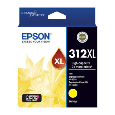 Epson 312XL Genuine Yellow Ink Cartridge Original