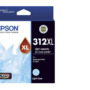 Epson 312XL Genuine Light Cyan Ink Cartridge Original