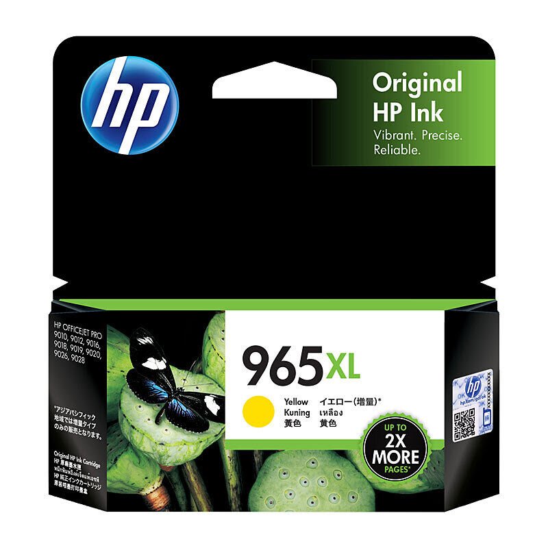 HP 965XL Yellow Genuine High Capacity Ink