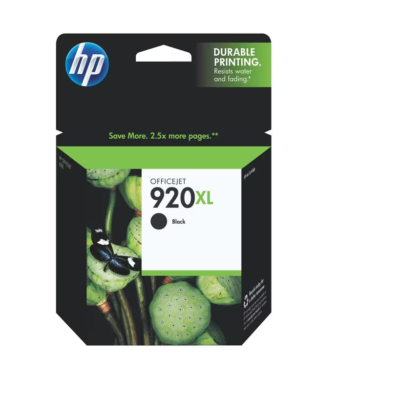 HP 920XL Genuine Black High Yield Inkjet Cartridge
