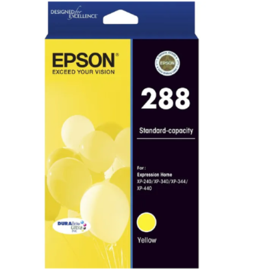 Epson 288 Genuine Yellow Ink Cartridge Original – 165 Pages
