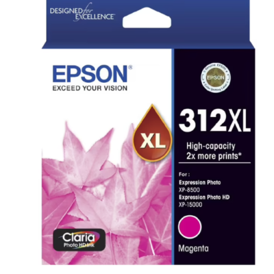 Epson 312XL Genuine Magenta Ink Cartridge Original