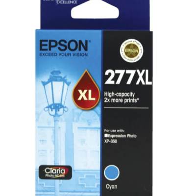Epson 277XL Cyan Genuine High Capacity Ink Cartridge