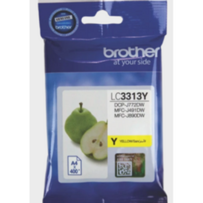 Brother LC-3313 Original Yellow Ink Cartridge Genuine